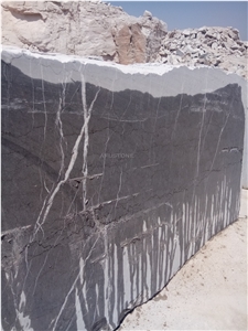 New Arrival Quarry Pietra Grey Marquina Marble Blocks