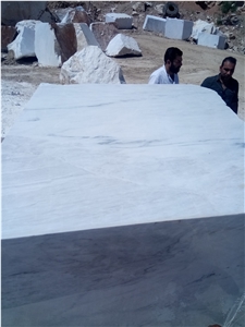 Persian White Marble Block Iran White Stone Quarry