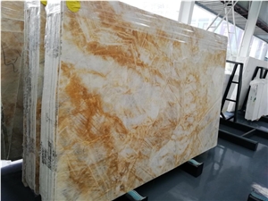 Chinese Suppliers Marble Dubai Gold Tiles&Slabs