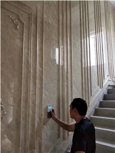 Malaysia Dream Beige Marble Slabs for Wall