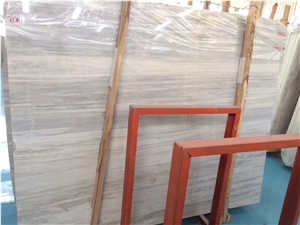 Ouya Wooden Vein White Marble Slabs Price