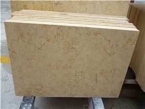 Polished Light Sunny Beige Marble Wall Tiles