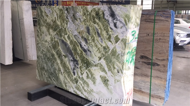 Amazon Forest Green China Marble Slab