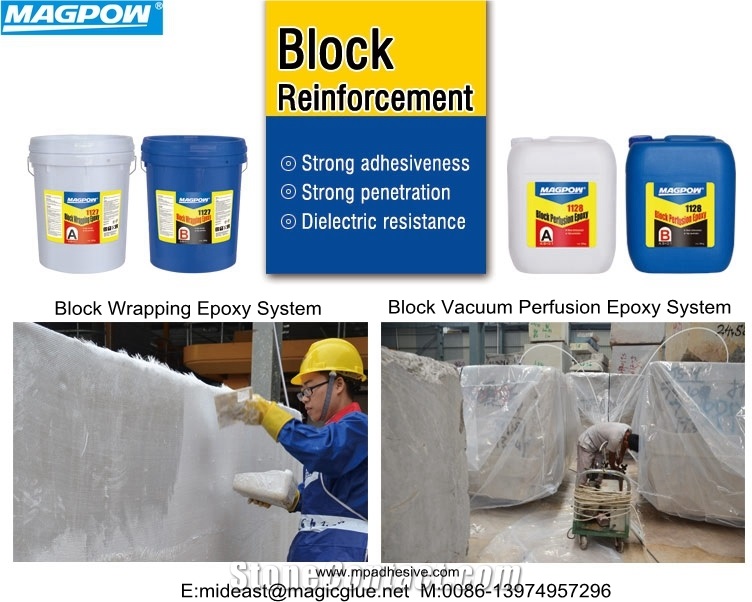 Block Vacuum Perfusion Epoxy for Protection
