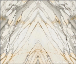 Italy Calacatta Deluxe Golden Marble Slab Price