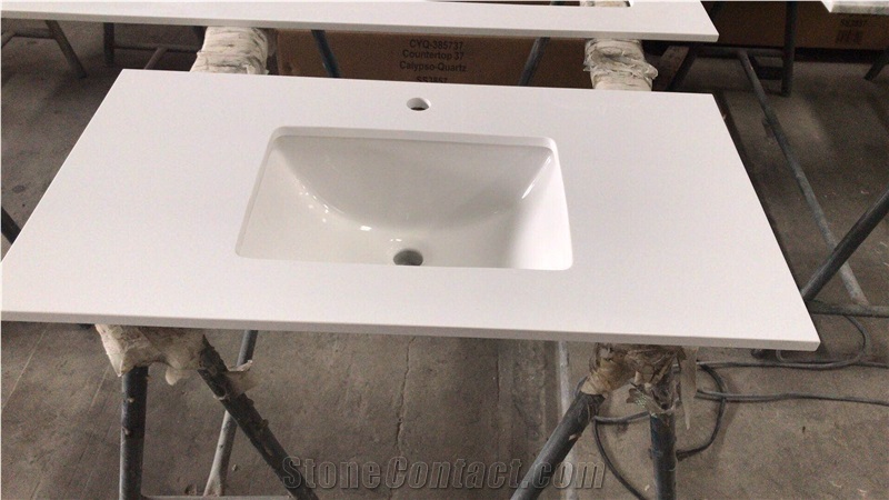 Countertops Bathroom Quartzite Design Vanity Tops
