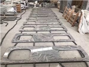 Granite Polished China Juparana Kitchen Countertop