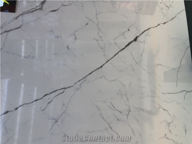 Hot Sale Snow White Artificial Stone Wall Slabs