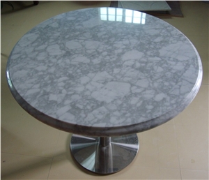 Natural Stone Marble Work Tops Table Top Design
