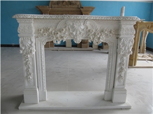 Newest and Competitive Stone Marble Fireplace
