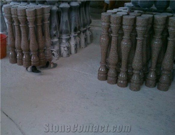Outdoor & Indoor Natural Stone Baluster Railing