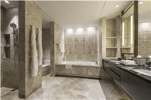 Grey Emperador Marble Bathroom Vanity Tops