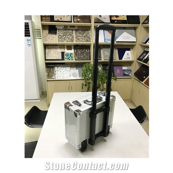 Aluminium Stone Sample Display Suitcase Px627