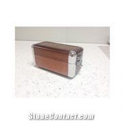 Stone Aluminum Display Case with Handle Px603