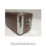 Stone Aluminum Display Case with Handle Px603