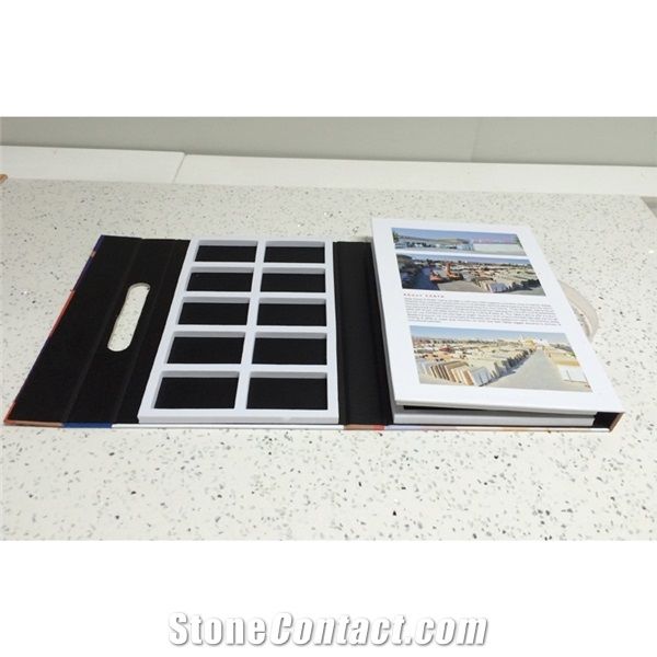 Stone Sample Presentation Folder for Quartz Py607