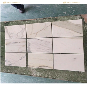 Calacatta White Marble Tile Chinese Factory Price