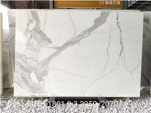 Luxury Calacatta Borghini White Marble Countertop