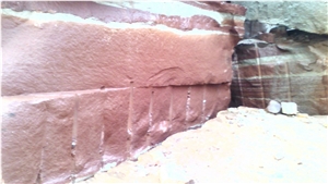 Agra Red Sandstone Block, Sandstone Tiles & Slabs