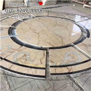 Marble Background Wall and Floor