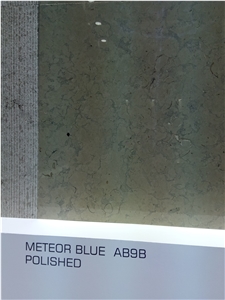 Meteor Blue Limestone Tiles, Slabs