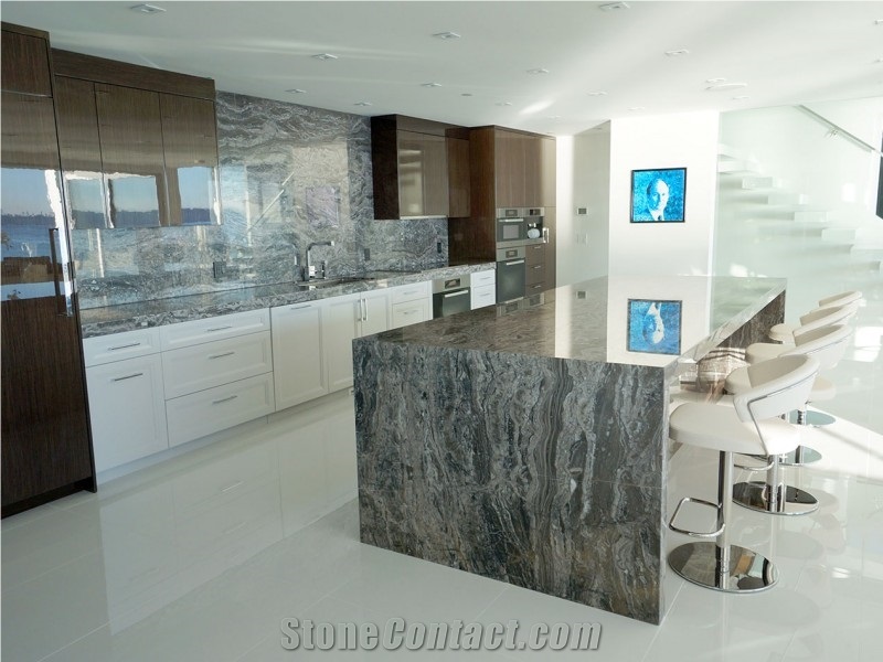 Exotic Quartzite Kitchen Countertops