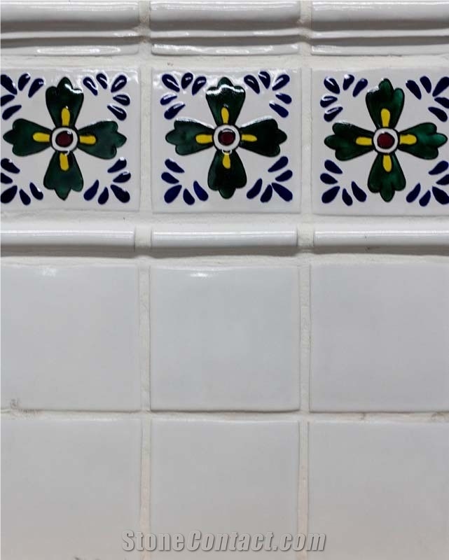 Hand Painted Ceramic Wall Tiles, Murals