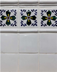 Hand Painted Ceramic Wall Tiles, Murals