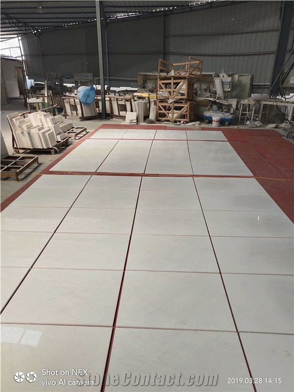 New Bianco Venatino Marble Floor Covering