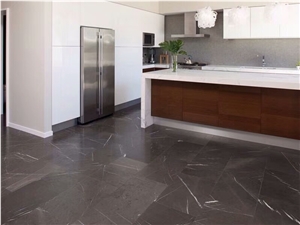 Pietra Grey Marble for Floor Covering