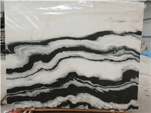 Special Panda White Marble Slab for Wall Tile
