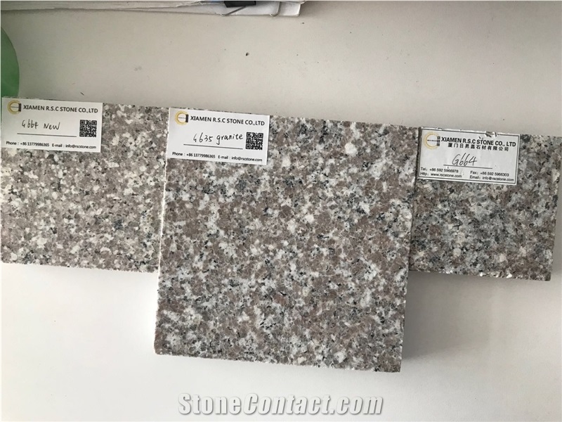 G635 Granite Slab Misty Brown Granite Tile