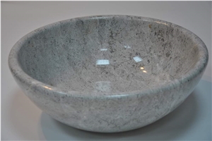 Grey Beige Sink, Tundra Grey Marble Wash Basins