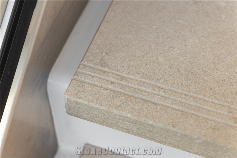 Salem Grey Limestone Slabs, Tiles