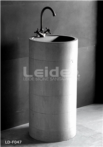 Column Pedestal Wash Basin Ld-F047