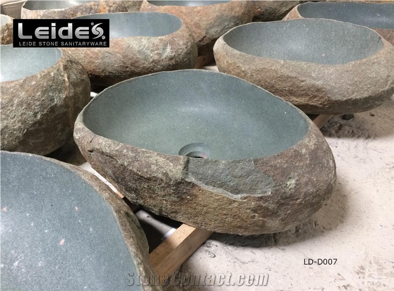 Natural Stone Sink Grasses Stone Ld-D007