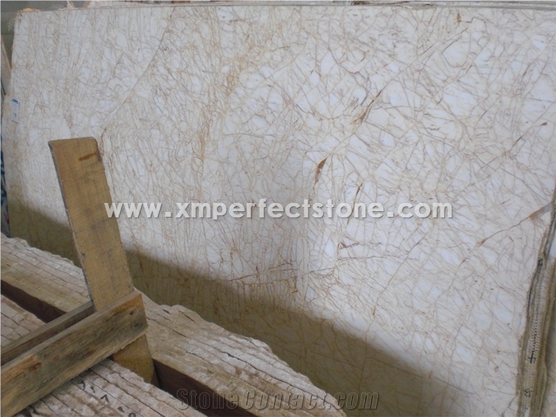 Golden Spider Marble Slab Tile Chinese Gold Marble