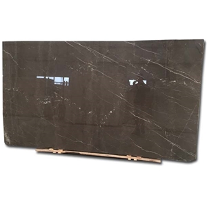 Chinese Interior Design Brown Color Natural Marble