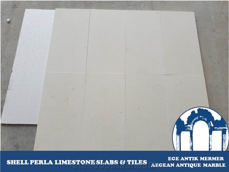 Shell Beige Limestone Tiles