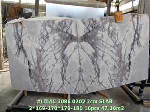Turkish Lilac Marble Slab