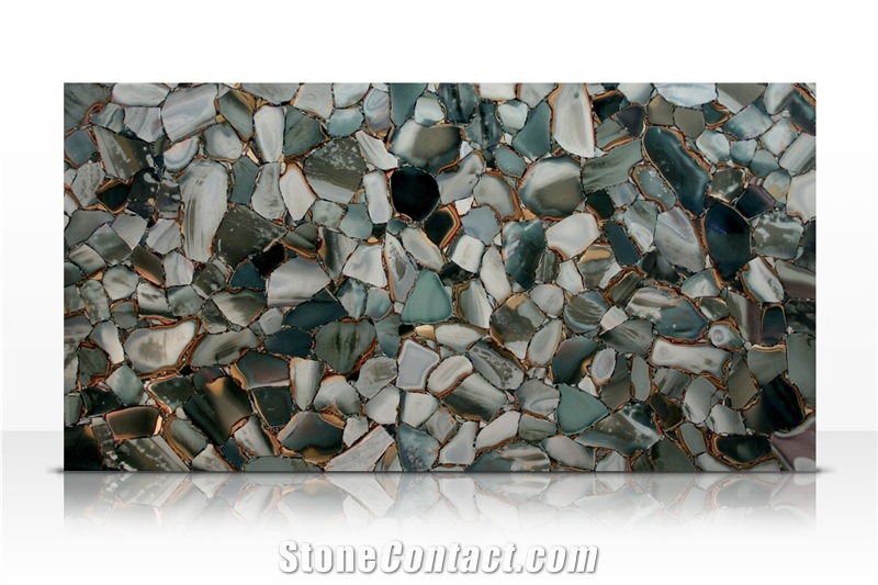 Desert Green Jasper Slab,Green Gemstone Wall Tile