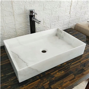Volakas Marble Sinks. Stone Bathroom Basins