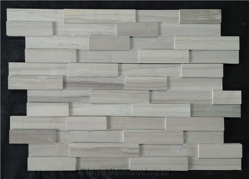 Athens Wood Grain Marble Cultured Stone Tiles