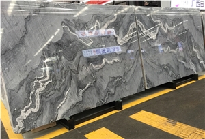 Bruce Ash Marble Chinese Blue Grey Marble Slabs