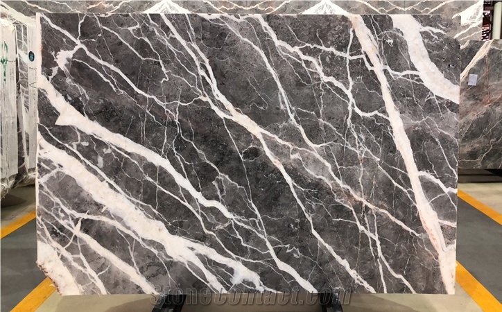Fangshan Grey Marble Grey with White Vein Marble