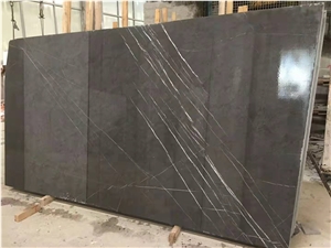 Iran Pietra Grey Slab & Tile for Wall and Floor