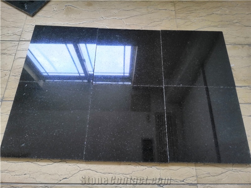 Absolute Black Granite for Wall and Floor Tile