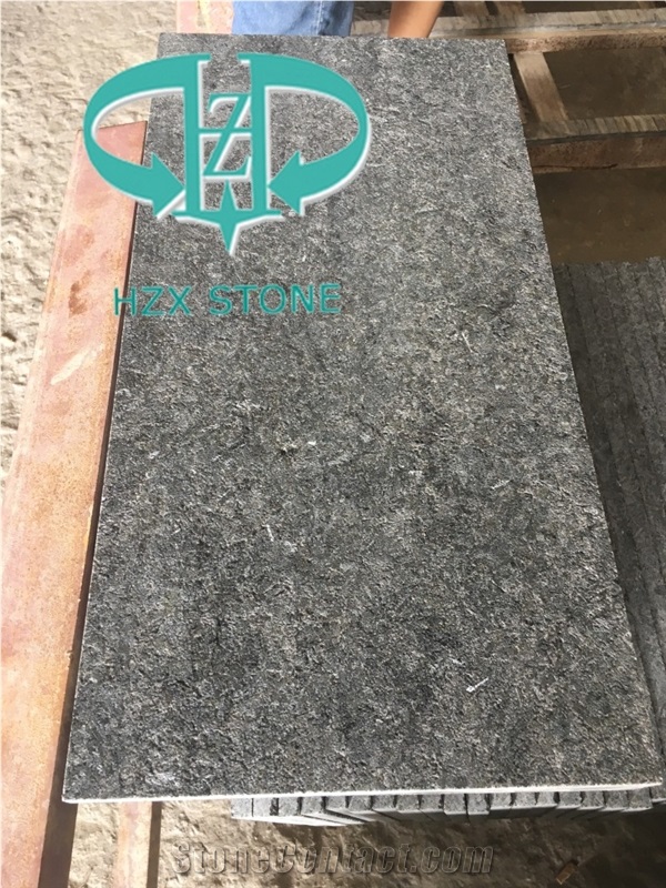 Angola Black Granite for Flooring Paving Tile
