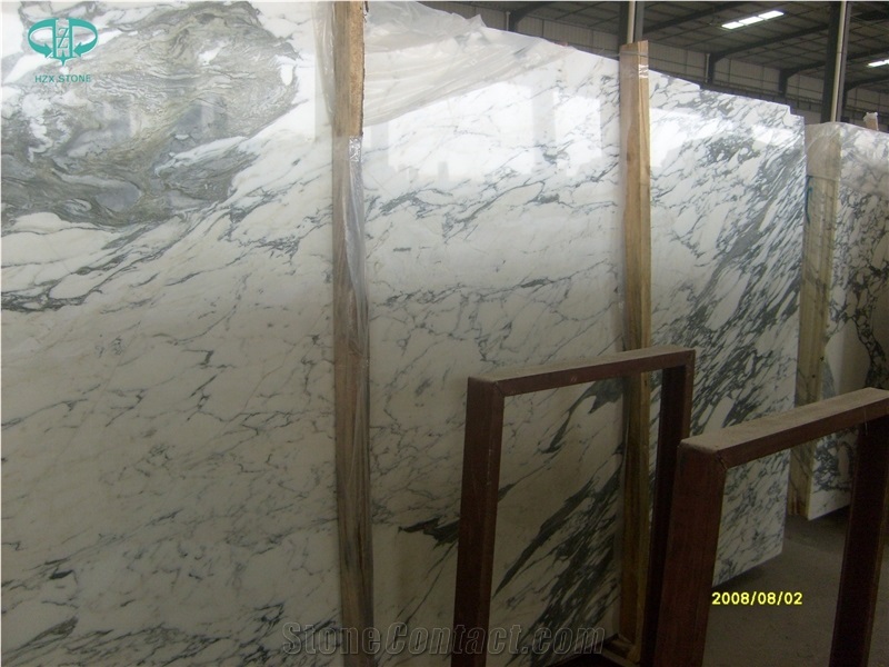 Arabescato White Marble for Interior Project