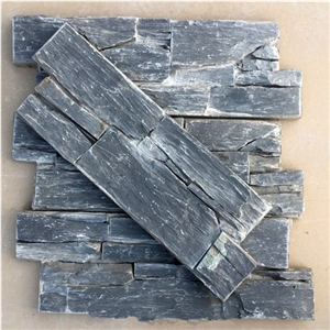 China Black Loose Ledge Stone Veneer Panels